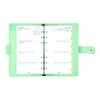 Filofax Saffiano Organizer, Personal Compact Size, Neo Mint - Cross-Grain,