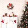 masoe Corona de Navidad para Puerta，Guirnalda Navidad, Corona de Navidad,