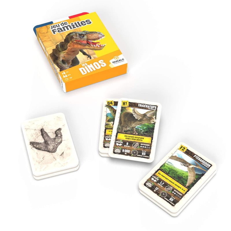 Ducale, le jeu français 7 Family Game - Dinosaurs