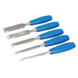 Silverline CB19 Wood Chisels Set, 5-Piece