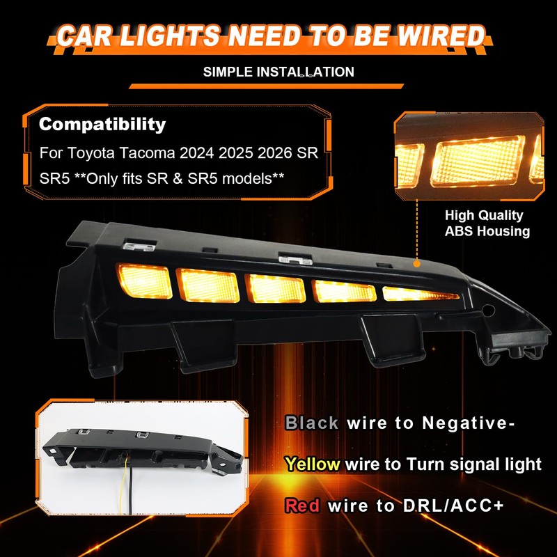 Vektoris LED Front Bumper Wheel Arch Side Marker Lights for