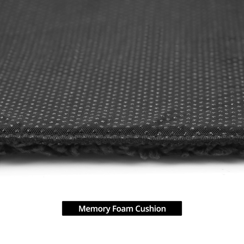 QWORK Wheelchair Armrest Cover (Pair) - Memory Foam Pads for