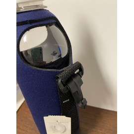 Kolder Virginia Cavalier  20 oz Plastic Water Bottle with Neoprene Cover ( set of two )