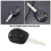 EMSea 2 Pieces Car Remote Key Shell 1 Button Compatible