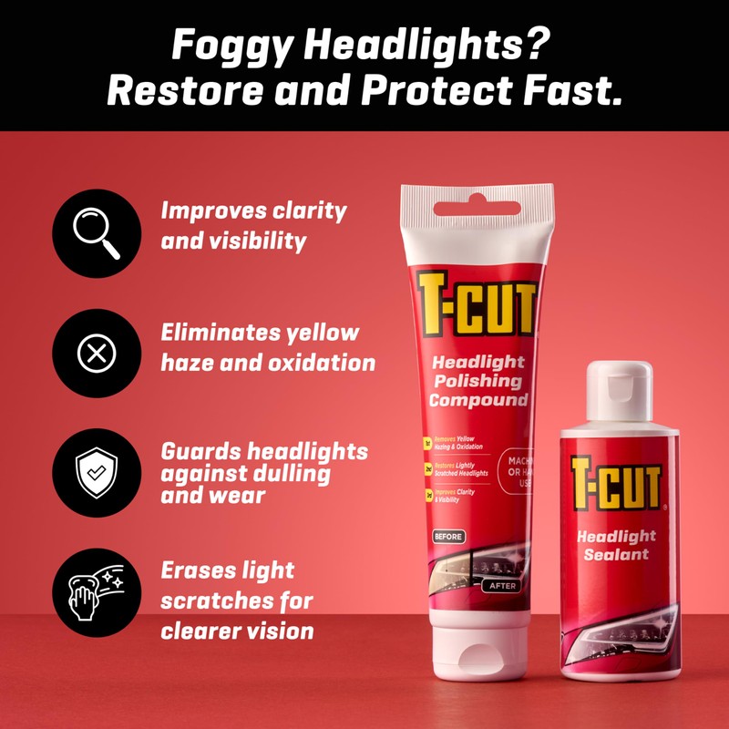 T-Cut Headlight Restoration Kit