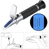AUTOUTLET Salinity Refractometer,Automatic Temperature Compensation Salt Water Tester Hydrometer 0-100ppt