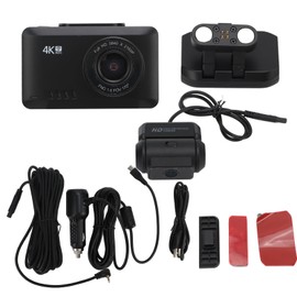 4K 1080P WiFi GPS Car Dash Cam HD Car Camera Driving Video Recorder with HD Night Vision for Driving Safety