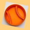 Set of 3 Sports Themed Cookie Cutters Football Rugby Baseball
