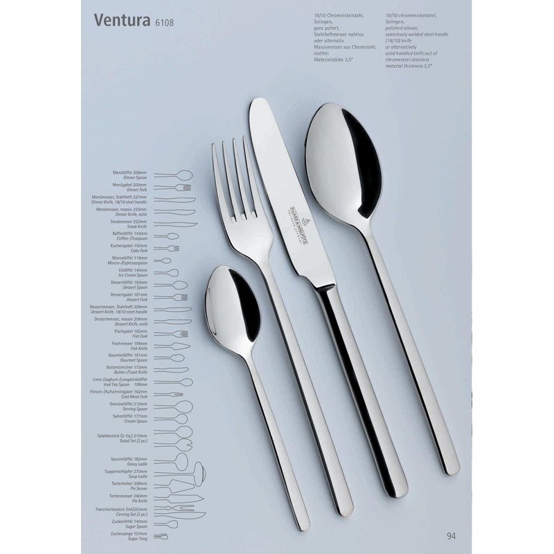 Picard & Wielpütz Olivenlöffel kurz 6108 Ventura 2 Stück