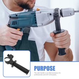 FRCOLOR Heavy Duty Impact Drill Grip Handle Grip Electric Hammer Heavy Duty Electric Hammer Handle Small Replacement Non-Slip Grip Home Supply Small Side Grip