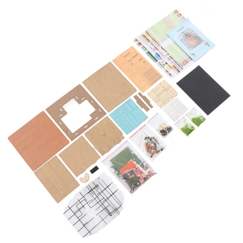 DIY Miniature Dollhouse Kit 1:24 Scale Dollhouse Puzzle Toy for