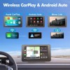 [Hieha] 2024 Newest Wireless Portable Apple CarPlay Android Auto, CarPlay