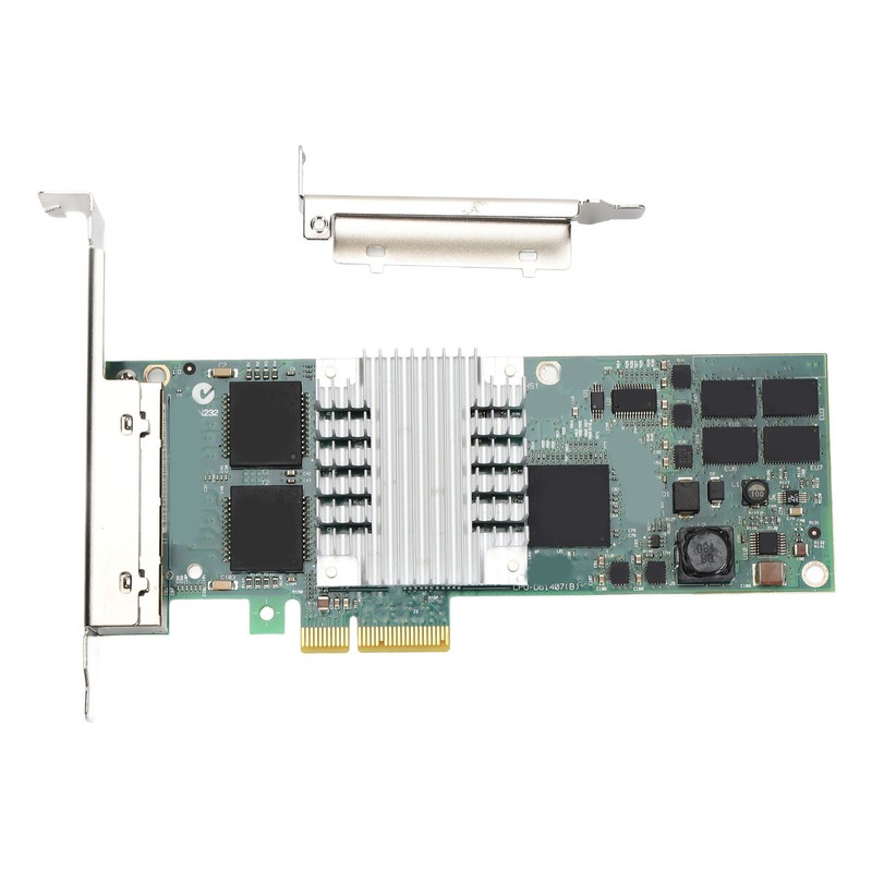 Gigabit Network Card 4 RJ45 Port PCIE X4 10Mbps 100Mbps