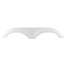 Tough Grade RV Tandem Fender Skirt 70.5" x 10.75" | Fits Keystone Outback | Made in the USA (White, 1)