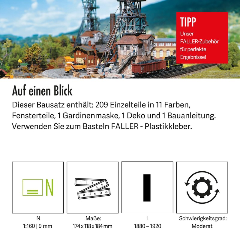Faller 222190 Mine Head Era I