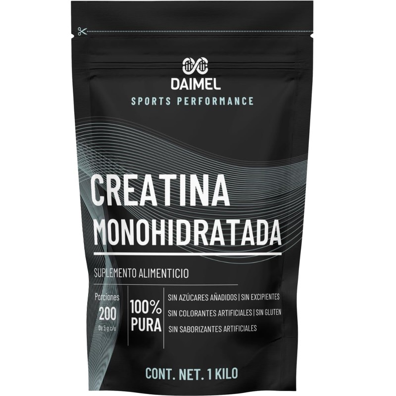 Daimel | Creatina Monohidratada en Polvo | 1 Kilo |