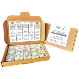 SPA-Inspired Highly Scented Botanical Wax Melts Collections (15 x 13.5g Hand Crafted) - Vegan Friendly & Cruelty Free - Plastic Free - Provide 8 to 10hrs scents/cube - Made in the UK (SPA - INSPIRED)