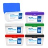 BAZIC PRODUCTS Index Card Box 3"x5", Plastic Storage Case Holds