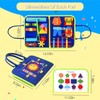 Montessori Activity Busy Book for Toddler - 3 4 5
