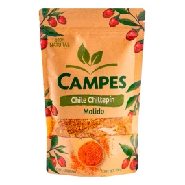 Campes Chile Chiltepín Molido 100g Resellable