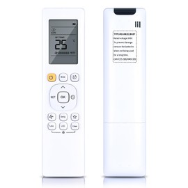 HZIME New RG10B(D)/BGEF Replaced Remote Control Compatible for Midea Air Conditioner Remote RG10B(B)/BGEF RG10B(B2)/BGEF RG10B1(D)/BGEF RG10B(D1)/BGEFU1 RG10A4(D)/BGEF RG10B10(D)/BGEF RG10B2(D)/BGCEF