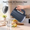 Seydere Electric Kettle, 1.7L Stainless Steel Inner Bottle, 1200W Fast