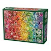 Cobble Hill 1000 Piece Puzzle - Colourful Rainbow - Sample