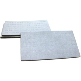 FindingKing 3 72 Slot Gray Jewelry Travel Ring Inserts Display Pads