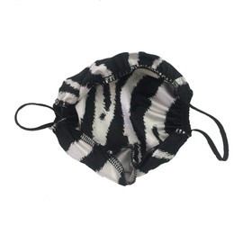 Adult Family Stretchy Washable 2 Ply Comfy Ear Loop Multi Purpose Face Mouth Cover Large Child (9-13 years) Zebra