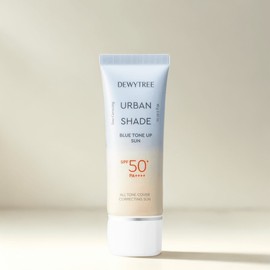 Dewytree Dull Face Color Tone-up Sun Cream Urban Shade Blue Tone-up 40g Yellowish Redness Dark Skin Tone Cover Urban Shade Blue Tone-up / 듀이트리 칙칙한 얼굴색 톤업선크림 어반 쉐이드 블루 톤업 40g 노란기 붉은기 어두운피부톤 커버 어반 쉐이드 블루 톤업