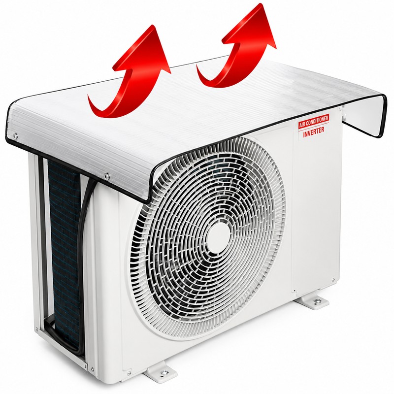 Outdoor Air Conditioner Cover for Seasonal Protection – Waterproof Dust-Resistant