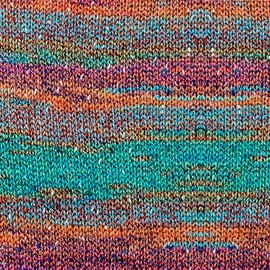 Berroco Sesame Wool Cotton Blend Tweed Yarn (7459 - Zeppole)