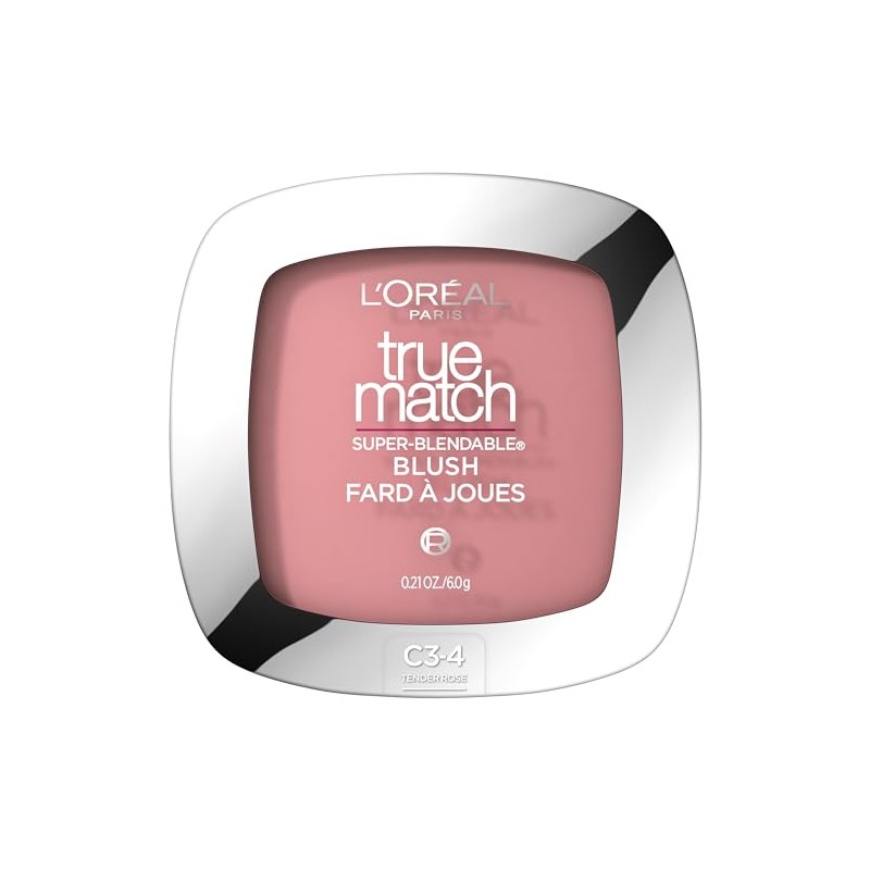 L'Oreal Paris True Match Blush, Tender Rose, 0.21 Ounces