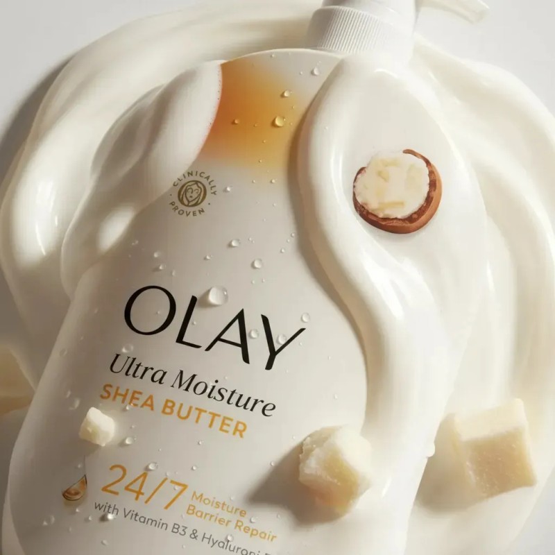Olay Gel de baño Ultra Moisture Shea butter, vitamina B3
