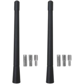 Uppgrade 2 Pack 7 inch Antenna Mast for Harley Davidson Touring Models(for Road Glide Street Glide Tour Glide Electra Glide Ultra Classic Trike) 1989-2025