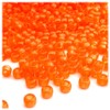 The Crafts Outlet 100pc Plastic Round Transparent Pony Beads 6x9mm
