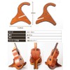 Homefunny X Shape Wooden Folding Musical Instrument Stand Holder Support