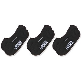 Vans - Men's, Classic Super No-Show Socks - 3 Pack - Black/White - Large (9.5-13)