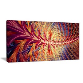 Digital Art PT3006-40-20 in Sync-Large Contemporary Canvas Art, 40x20