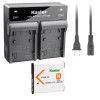 Kastar NP-BN1 BC-CSN Battery or Fast Charger for Sony Cyber-shot