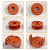 Pack of 8 Grass Trimmer Thread Spools, Grass Trimmer Spool