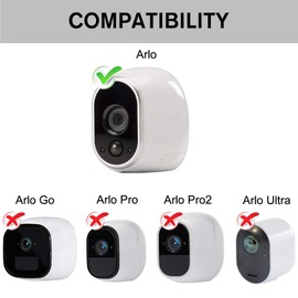 ALERTCAM 2Pack Power Adapter Compatible with Arlo (Replace CR123A), with 25Feet/7.5m Weatherproof Outdoor Cable Continuously Power Your Arlo Camera, Not Compatible with Alro Pro and Arlo 2