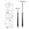 Kaleurrier Gas Lift Cylinder,Pneumatic Chair Replacement Parts- Chair or Stool