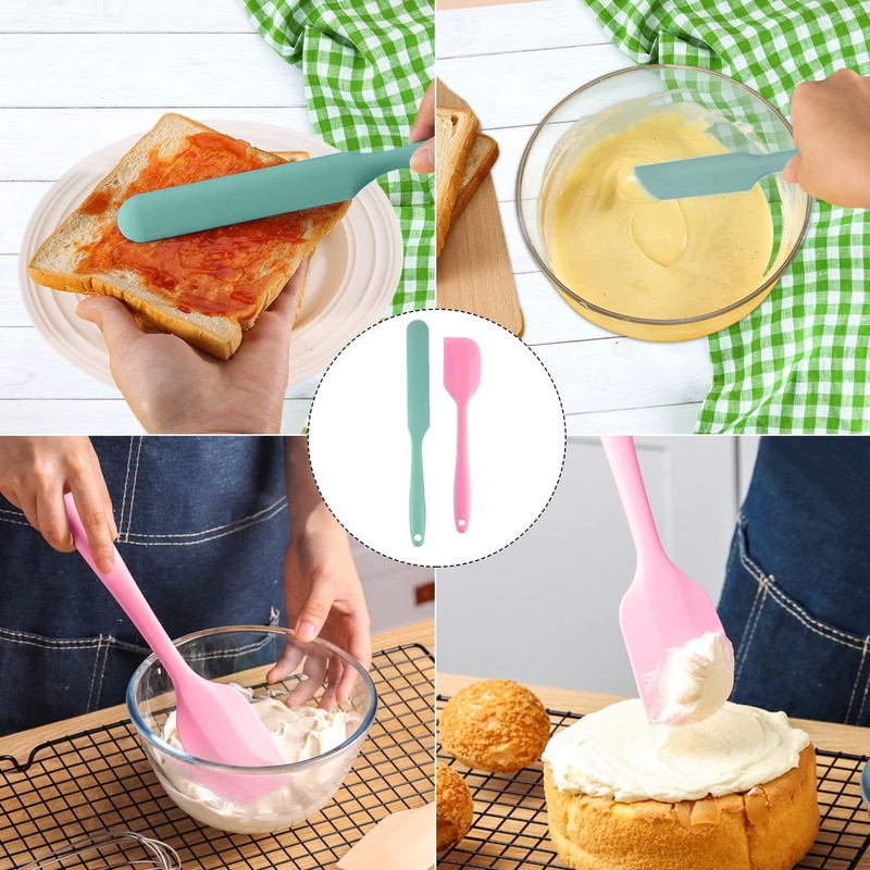 Kitchen GIMS Mini Silicone Spatula Set 6 PCS Food Grade