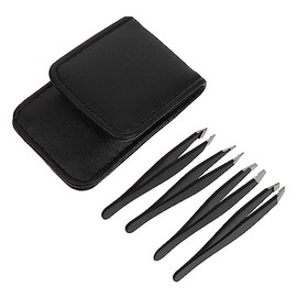 Beavorty 1set Stainless Steel Eyebrow Tweezers for Removal Portable Beauty Tool for Eyebrow Trimming and Lightweight for Personal and