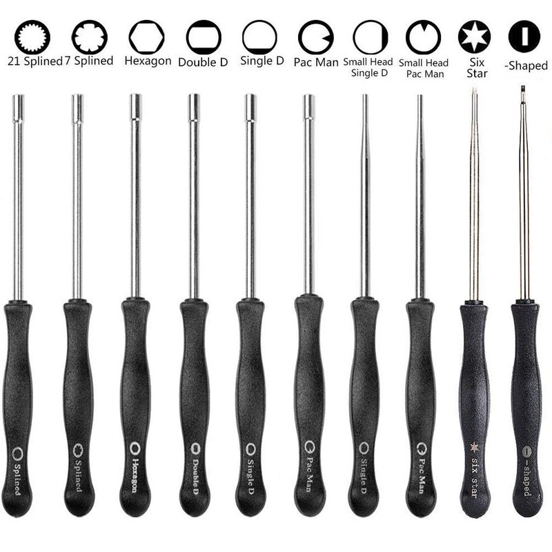 10 Pcs Carburetor Adjustment Tool Kit for Common 2 Cycle