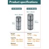 camping moon Coffee Canister 2-Stage CNC Cutting Duralumin CC-51-H