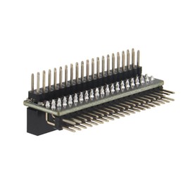 Geekworm GPIO Extension Header (G341) / 1-to-2 40 Pin GPIO Edge Adapter Board for Raspberry Pi 5 / Raspberry Pi 4 / 3B+ / 3B / Zero W/Zero