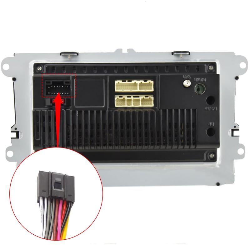 Inefala 16 Pin Adapter Cable Connector 16-Pin Standard ISO Adapter