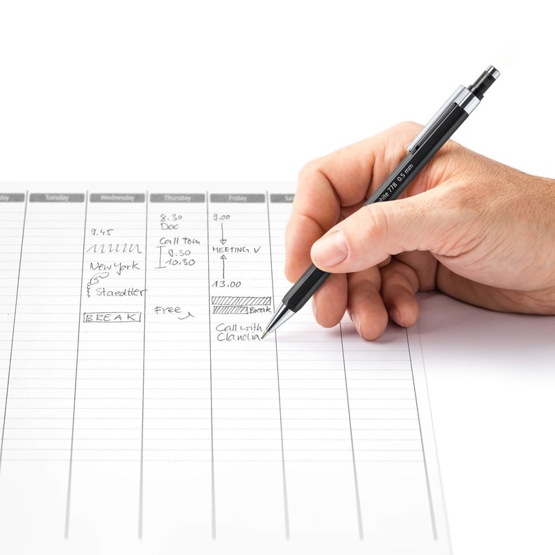 STAEDTLER 7785ABK25D Graphite 778 Mechanical Pencil - 0.7mm (Pack of